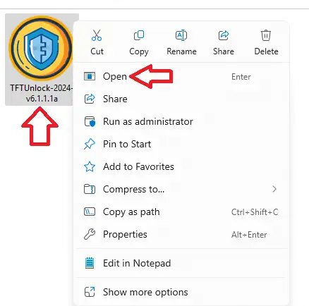 Install TFTUnlock-2024