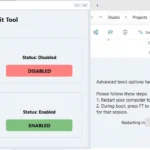 TFT Unlock Tool Windows USB Driver Signature Disable Enabler 2025