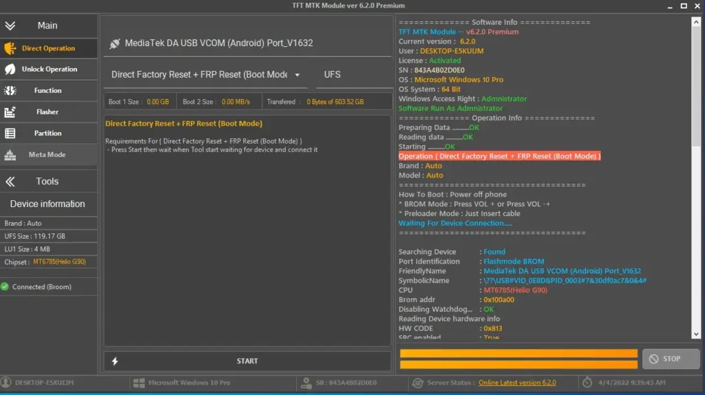 Download Tft Mtk Module 6.2.0 Premium Full Features Report