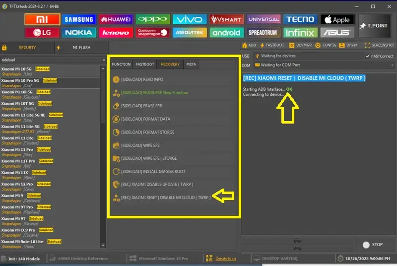Mi 10t 5g Mi Cloud Bypass Tft Unlock Tool Latest Method 2025