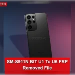 Samsung Sm S911n Bit U1 To U6 Frp Removed File And Method