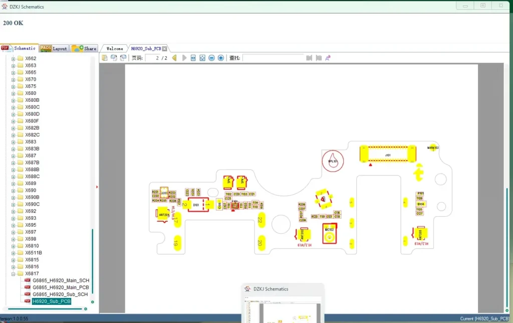 Dzkj Tool V1.0.0.55 Update Iphone Android Pcb Layout Viewer Free