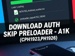 Oppo A1k New Security Unlock Custom Preloader Scatter File No Auth