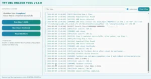 TFT UBL Unlock Tool v1.0.0: Instant Xiaomi 17 Bootloader Unlock