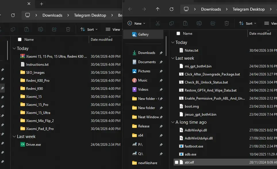 Included Xiaomi Redmi Unlock Files Content 1200x800 1